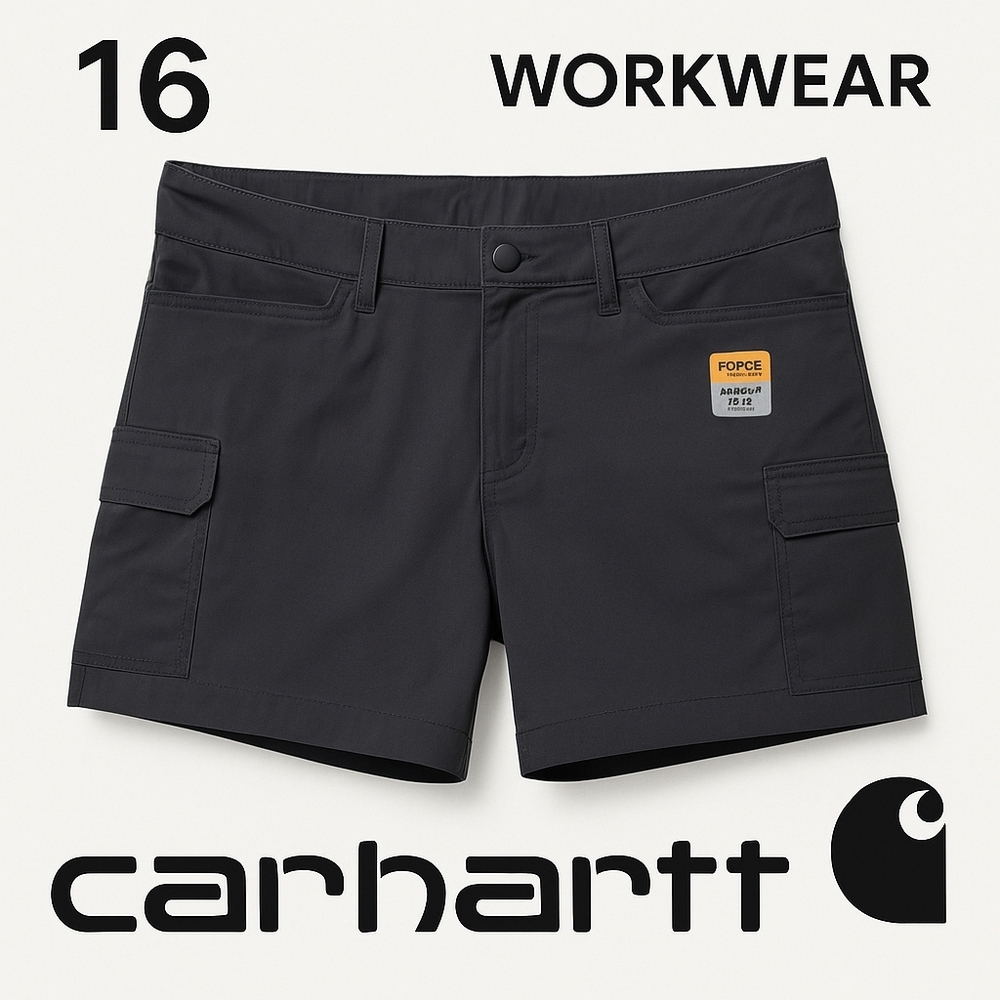 Carhartt Women's Dark Gray Cargo Shorts